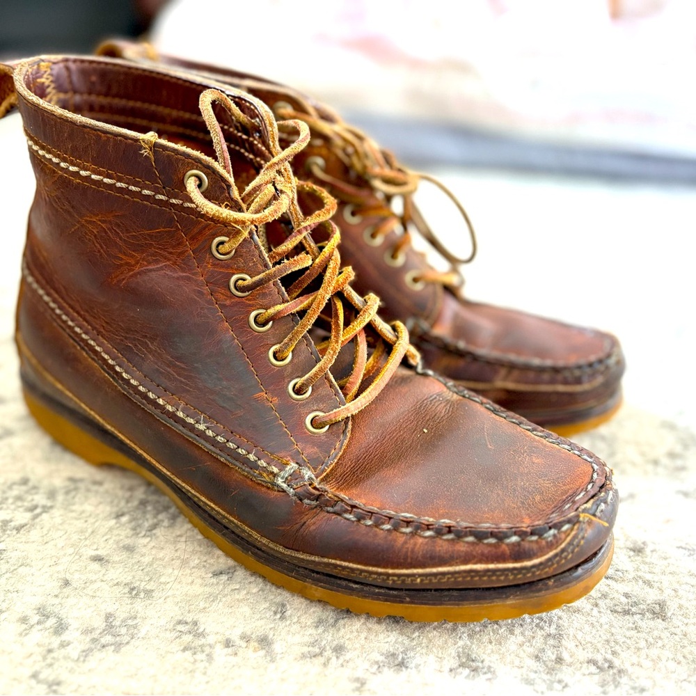 Red Wings Workboots!  Stylish, comfy work boots.  Just oil treated!